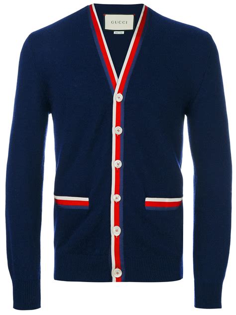 men's gucci cardigan sweaters|cashmere sweater gucci.